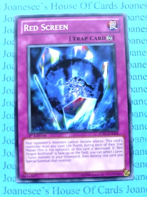 STBL-EN064 Red Screen Yu-Gi-Oh Card 1st Edition New - Image 1 of 4