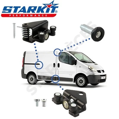 Kit roulette galet de porte latérale RENAULT TRAFIC 2 OPEL VIVARO A 7700312012 - Immagine 1 di 4