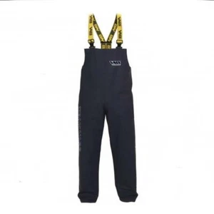 Vass-Tex Team Vass 350 ungefütterte wasserdichte Trägerhose navy - Bild 1 von 2