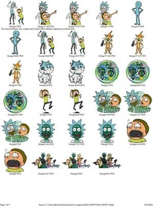 11 CARTOON STICKMASCHINE DESIGNS SAMMLUNG PES HUS JEF DST EXP VP3 USB - Bild 1 von 12