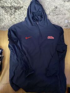 Nike Ole Miss Football Men’s XL Team Issued Jacket 