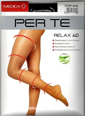 Antikrampfadern Relax Damen Strumpfhose MEDICA 40 den mit Aloe Verra Farben - Bild 1 von 4
