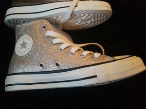 converse glitter shoes womens