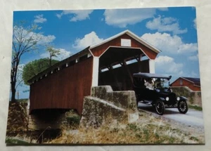 Sam Wagner Covered Bridge Pottsgrove, Pennsylvania. Postcard (Z2) - Picture 1 of 2