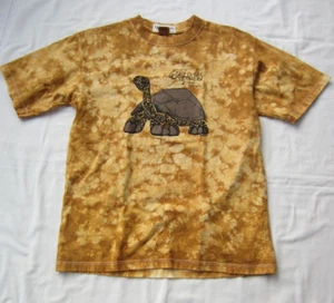 T-shirt a maniche corte Nomada Tie Dye Galapagos isola gigante tartaruga cotone taglia L - Foto 1 di 8