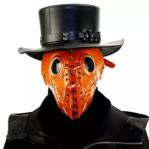 Steampunk Plague Doctor Mask Birds Mouth Long Nose Masks Halloween Accessory - Picture 1 of 9