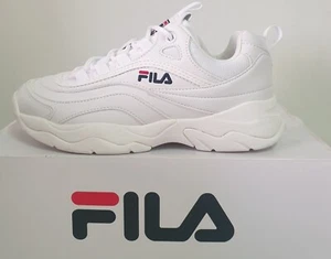 FILA SCARPA DONNA SNEAKERS RAY LOW WMN WHITE-WHITE - Foto 1 di 3