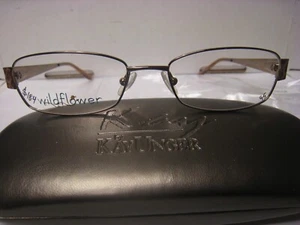 Wildflower Eyeglasses TIGER LILLY BROWN LEOPARD Frames 53--17-135-28v With Case - Picture 1 of 5