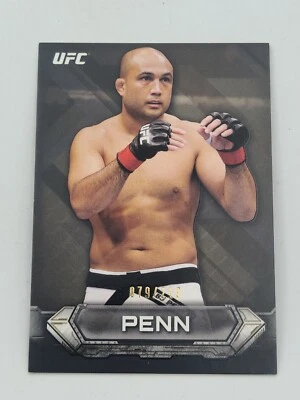 2014 Topps UFC Knockout Gold /219 BJ Penn #92 - Image 1 of 2