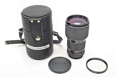 Zeiss 200mm f4 Tele-Tessar 200/4 Rollei Rolleiflex QBM Mount+SHARP+Samples+Works - Image 1 of 4