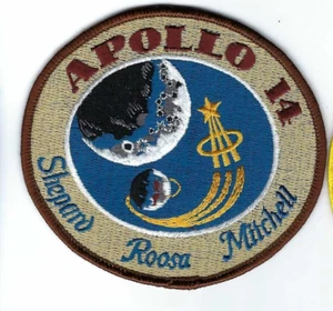 PATCH USAF NASA APOLLO 14 SHEPPARD ROOSA MITCHELL JP - Picture 1 of 1