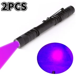 20000LM UV Linterna Mini Lápiz 395NM Ultravioleta 3Modos Antorcha Zoomable - Imagen 1 de 9