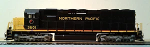HO SCALE BACHMANN SPECTRUM EMD SD45 NORTHERN PACIFIC NP #3601 NO BOX - Picture 1 of 8