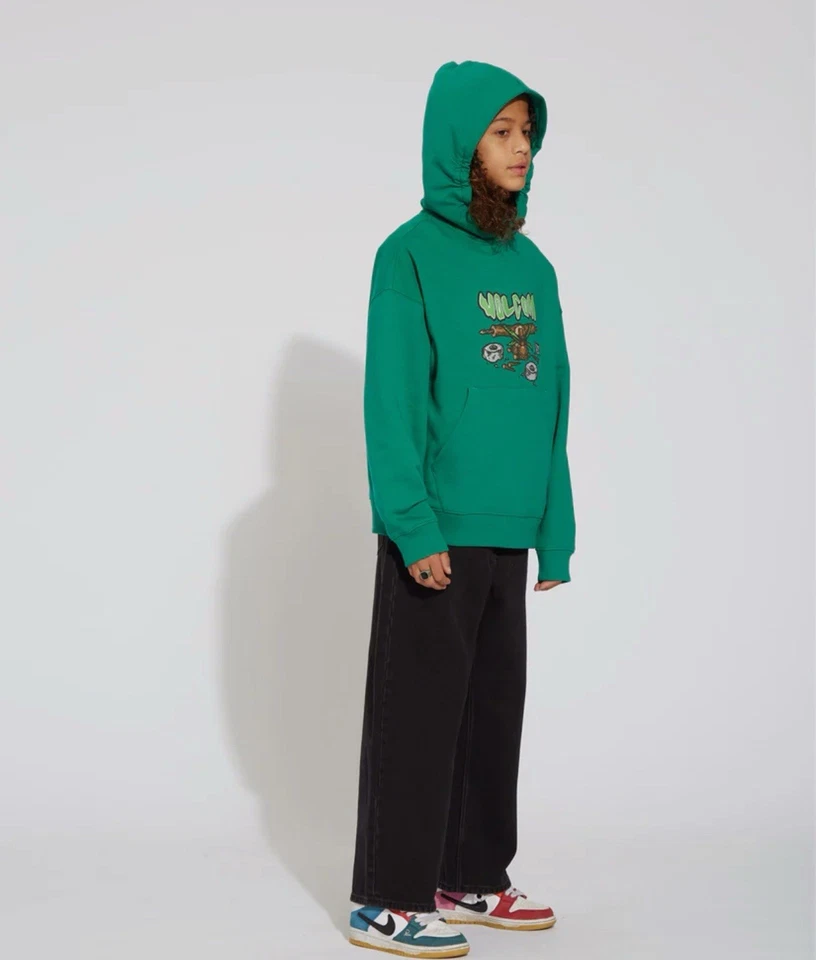 NWT Volcom Billow Jeans Black Denim Youth Size 16 (28 Inch) - Image 1 of 4