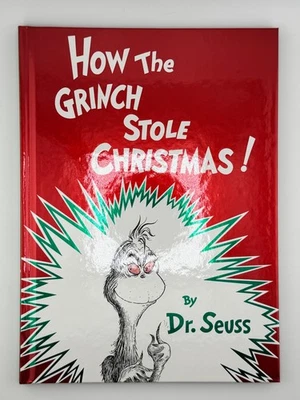 How the Grinch Stole Christmas! by Dr. Seuss Hardcover Classic Holiday Story Foto 1 de 4