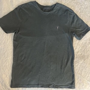 All Saints T-Shirt grün Bio Baumwolle Kurzarm Slim Fit Größe M - Bild 1 von 5