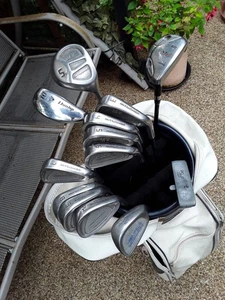 DUNLOP DI IRON; 5 &UTILITY WOODS; MITSUSHIBA F IRON SET; G BAG; PUTTER, MEN R/H - Picture 1 of 16