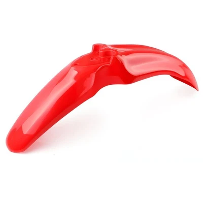 Guardabarros delantero rojo para Honda CRF80F CRF100F XR100 XR100R 61100-KSJ-670 Foto 1 de 4