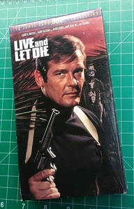Live And Let Die VHS 1973 Film Roger Moore  - Foto 1 di 3
