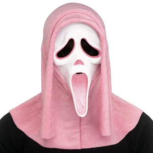 Geist Gesichtsmaske für Jugendliche oder Teenager, rosa Glitzer, Halloween von Walmart Tiktok - Bild 1 von 1