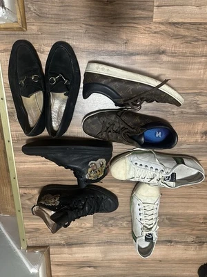 Zapatos de diseñador antiguos para hombre Foto 1 de 4