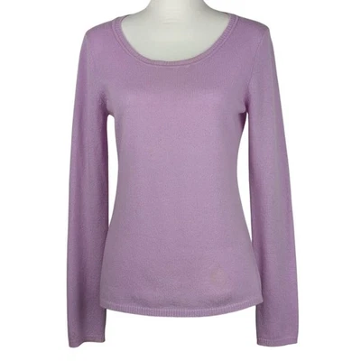 Vtge peck & peck cashmere sweaterSz SRare dusrt lilac color Shown on sz6  EUC - Image 1 of 4