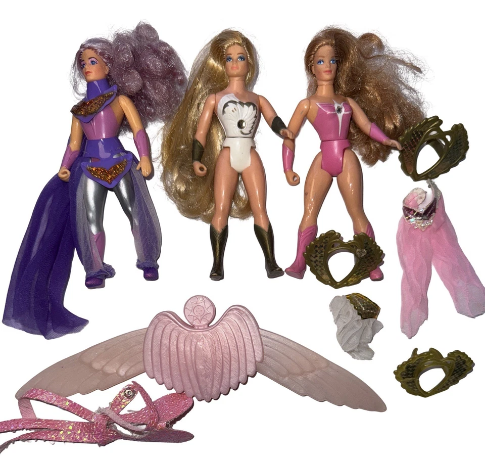 Lote 3 Muñecas She-Ra Princess of Power De Colección Catra She-Ra Castaspella Mattel Foto 1 de 4