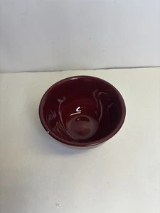 Korsika Haus handbemalt. 6 Zoll Suppenschüssel. Red-Cranberry Beschreibung lesen - Bild 1 von 12