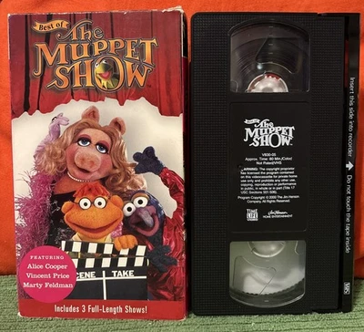 Best of the Muppet Show Alice Cooper Vincent Price  Marty Feldman VHS 2000 Vol 5 - Image 1 of 4