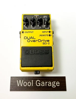 BOSS SD-2 Dual OverDrive Guitar Effects Pedal Working ship from Japan - Image 1 of 4