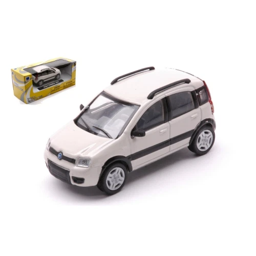 FIAT PANDA 4x4 2005 WHITE 1:43 New Ray Auto Stradali Modellino Nuovo - Immagine 1 di 1