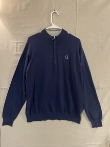 Peter Millar Golf Performance Herren XL Quarter Zip Navy Blau Pullover - Bild 1 von 13
