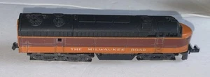 Modellino treno scala N Atlas Milwaukee motore stradale - Foto 1 di 5