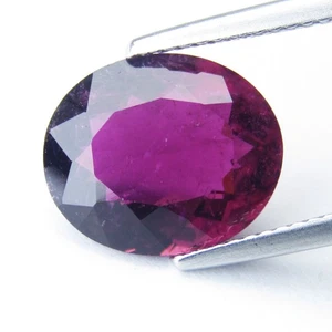 Hermosa colección de rubelitas naturales de 5,04 quilates piedras preciosas sueltas forma ovalada - Imagen 1 de 7