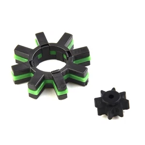Car Elastic Coupling Gear Steering Gear 1pcs Black & Green High Quality - Picture 1 of 13