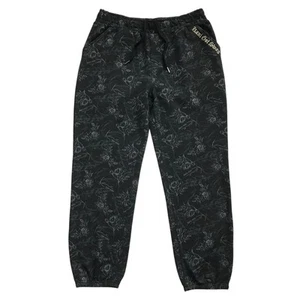 VINTAGE KARL KANI SWEATPANTS XL HERREN SCHWARZ SWEATHOSE JOGGINGHOSE HIP HOP 2PAC TUPAC RAP - Bild 1 von 4
