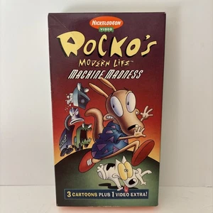 Rocko’s Modern Life Machine Madness VHS Tested - Picture 1 of 8