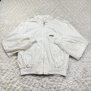 Members Only Jacket Men 46 Large Zip Bomber Windbreaker Miami Vice 80s Casual - Picture 1 of 16