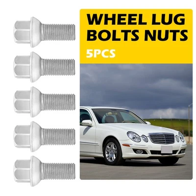 5 PIEZAS Pernos de tuercas de rueda para Mercedes Benz CLS350 CLS500 CLS63 E200 E280 E300 Foto 1 de 4