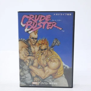 CRUDE BUSTER Mega Drive Sega Japan Import Free shipping FedEx DHL Tested - Picture 1 of 5