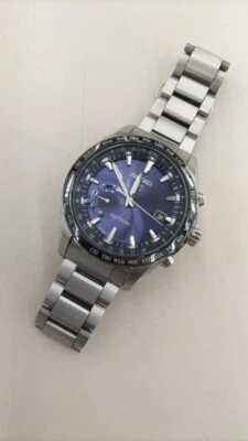 SEIKO ASTRON 8X22-0AG0-2 Men's Analog Solar Quartz Wristwatch Japan - Image 1 of 4