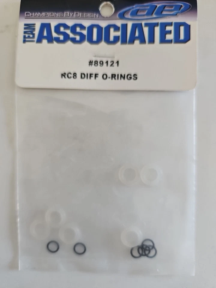 Team Associated RC8 89121 Diff O-Rings:RC8 - Image 1 of 1