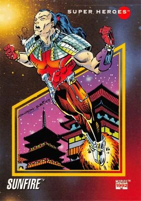 SUNFIRE / 1992 Marvel Universe Series 3 (Impel) BASE Trading Card #14 - Image 1 of 2