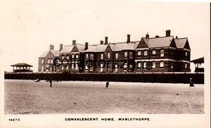 1910 Mablethorpe Rekonvaleszentenheim Echtfoto Postkarte verschickt Lincolnshire - Bild 1 von 2