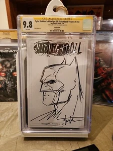 Tyler Kirkham's Midnight Oil Signed and Sketched CGC 9.8 - Picture 1 of 13