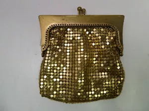 VINTAGE GOLD GLOMESH LADIES PURSE BY OROTON GERMANY - Picture 1 of 11