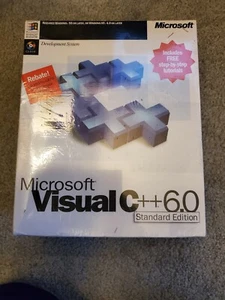 Microsoft Visual C++ 6.0 Standard Edition - VERSIEGELT NEU IN VERPACKUNG - Bild 1 von 4