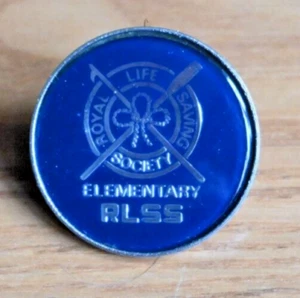 Royal Life Saving Society Vintage Elementary Badge 1970s - Picture 1 of 2
