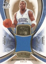 2005-06 SP Game Used Basketball JERSEY Gold #AF-SF Steve Francis JERSEY 065/100