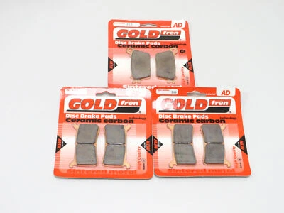 Pastillas de freno delanteras y traseras para Honda CBR 600 RR 2017-2023 Foto 1 de 3